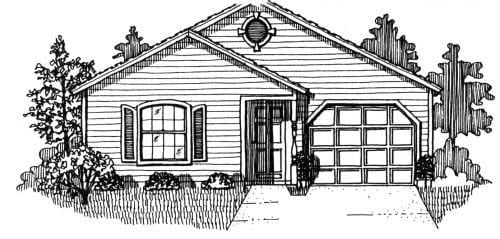 House Plan 53115 Elevation