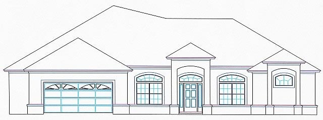 House Plan 53529 Elevation