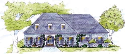 House Plan 56330 Elevation