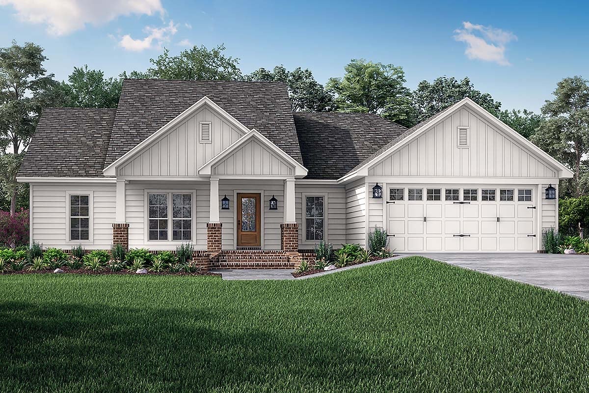 House Plan 56902 Elevation