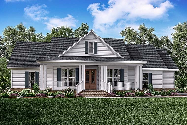 House Plan 56909 Elevation
