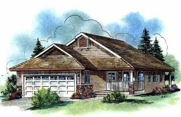 House Plan 58531 Elevation