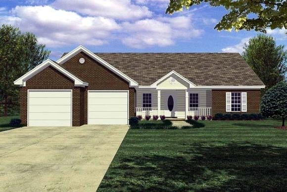 House Plan 59004 Elevation