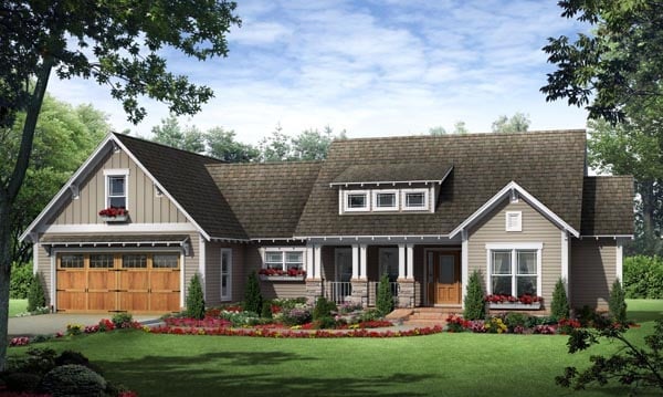House Plan 59027 Elevation