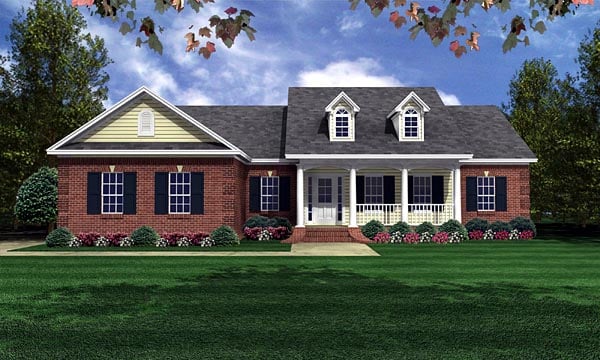 House Plan 59050 Elevation