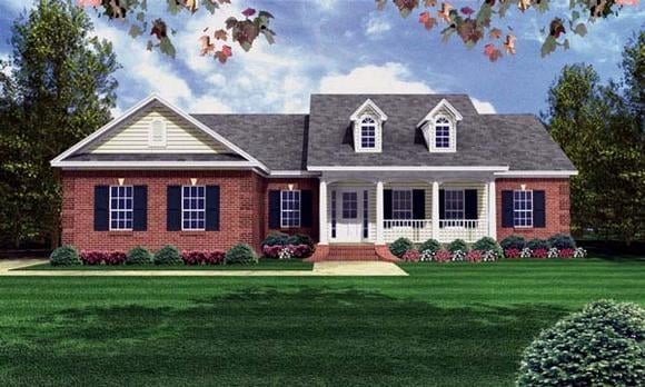 House Plan 59080 Elevation
