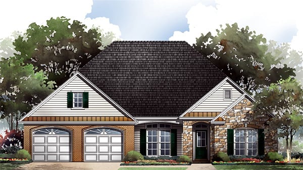 House Plan 59088 Elevation
