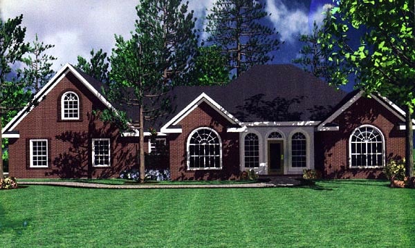 House Plan 59111 Elevation