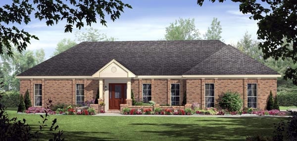 House Plan 59126 Elevation