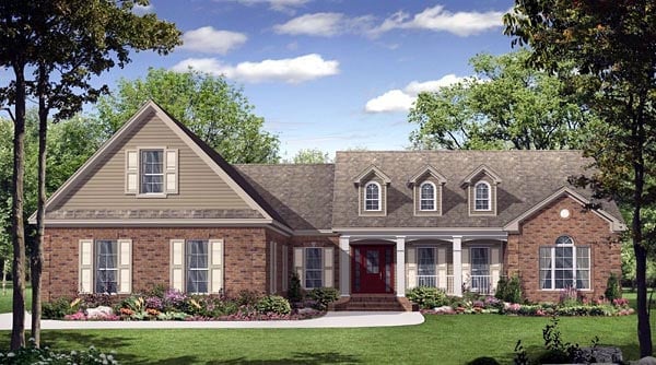 House Plan 59140 Elevation