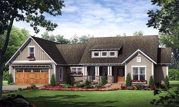 House Plan 59182 Elevation