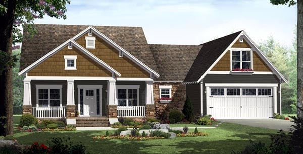 House Plan 59201 Elevation