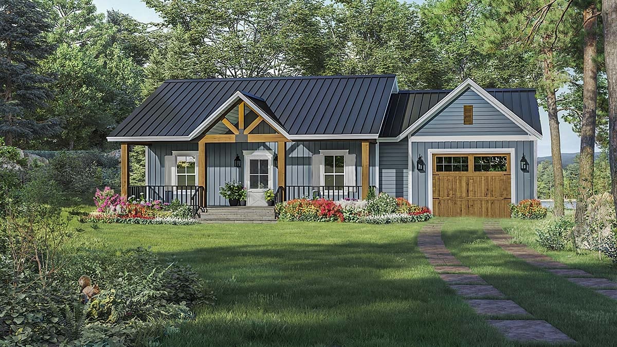 House Plan 60138 Elevation