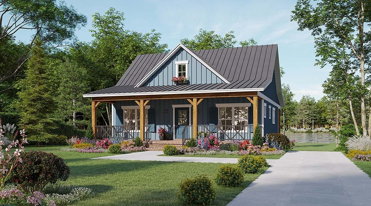 House Plan 60140 Elevation
