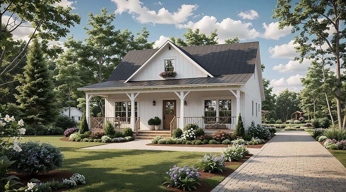 House Plan 60152 Elevation