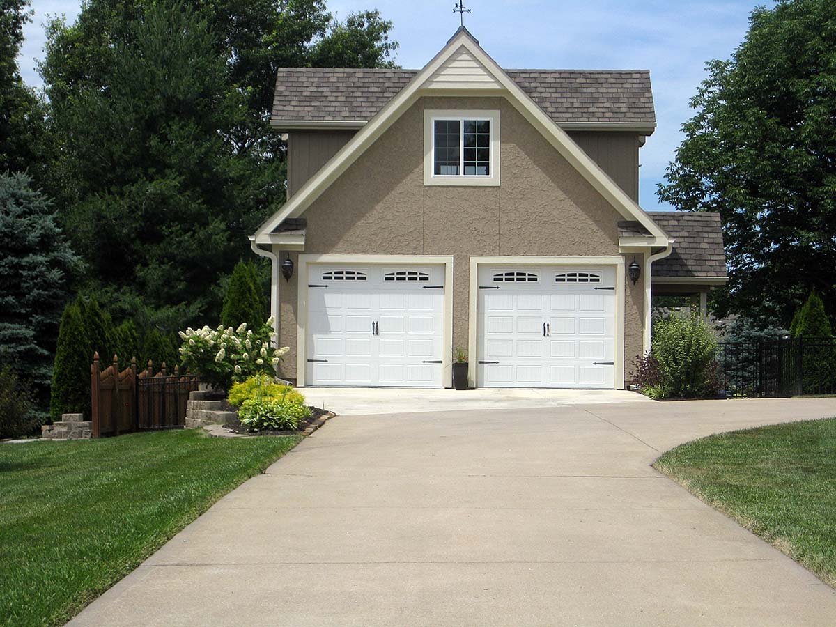 Garage Plan 60684 - 2 Car Garage Apartment Elevation