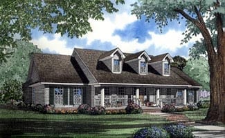 House Plan 61099 Elevation