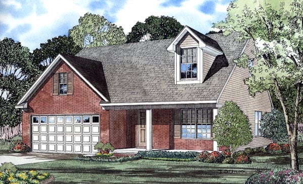 House Plan 61208 Elevation