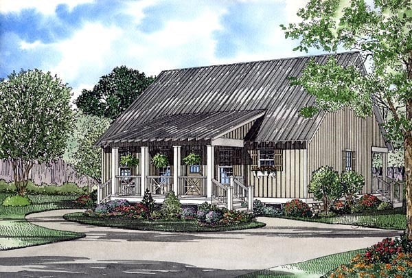 House Plan 61221 Elevation