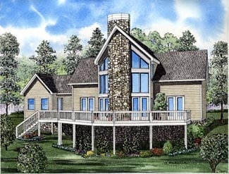 House Plan 61290 Elevation