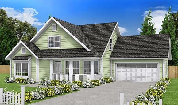 House Plan 61452 Elevation