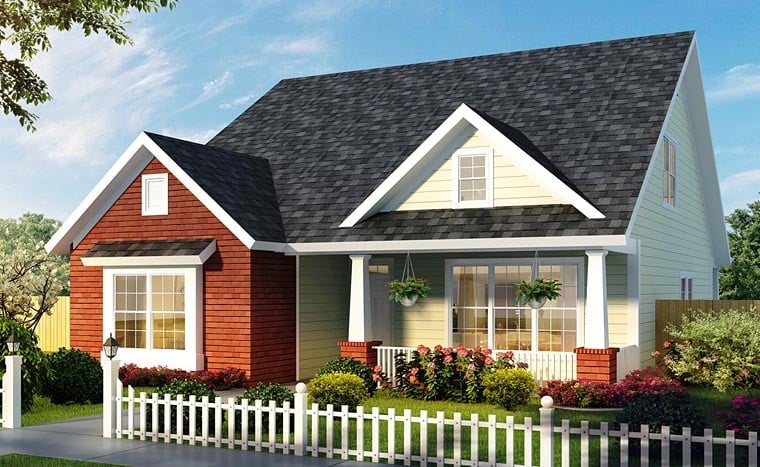 House Plan 61474 Elevation