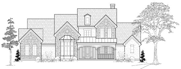 House Plan 61763 Elevation