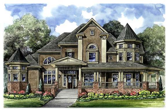 House Plan 61794 Elevation