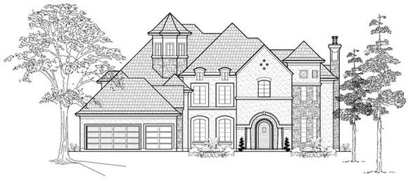 House Plan 61856 Elevation