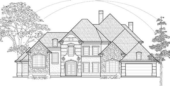 House Plan 61859 Elevation