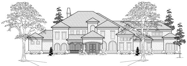 House Plan 61890 Elevation