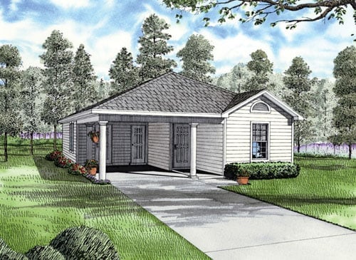 House Plan 62171 Elevation