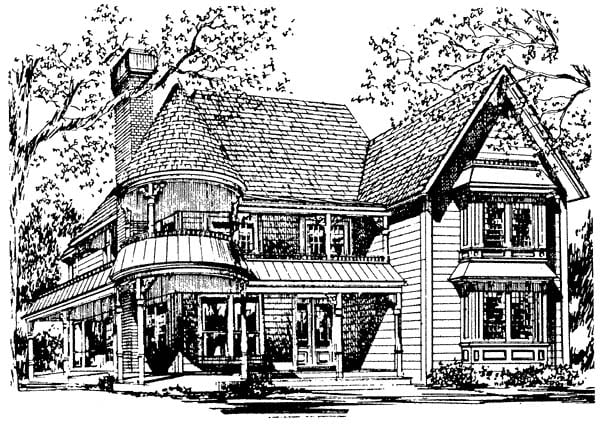 House Plan 62409 Elevation