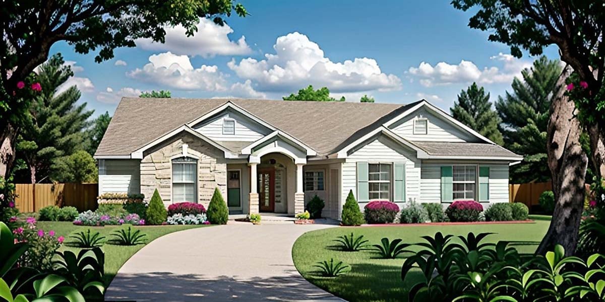 House Plan 62552 Elevation