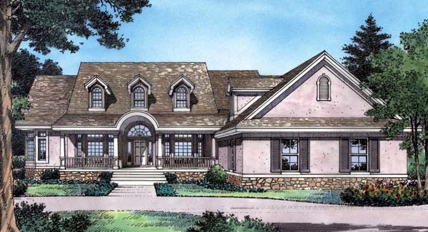 Plan 63062 | Southern Style with 3 Bed, 3 Bath, 2 Car Garage