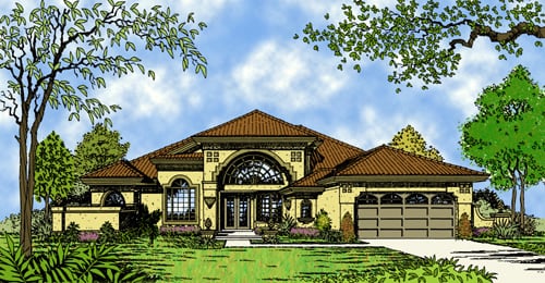 House Plan 63120 Elevation
