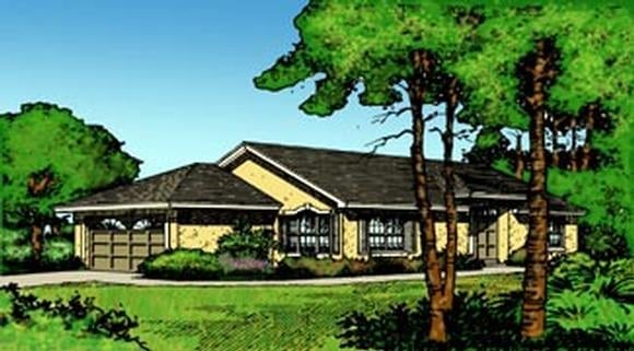 House Plan 63140 Elevation