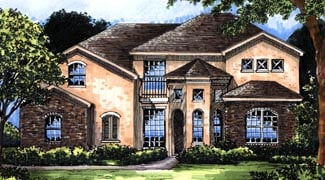 House Plan 63211 Elevation
