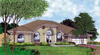House Plan 63247 Elevation