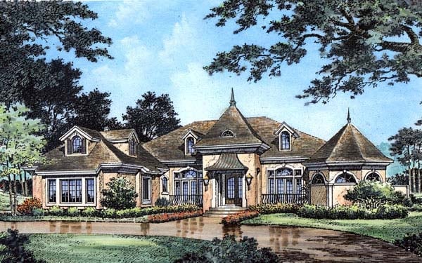 House Plan 63260 Elevation