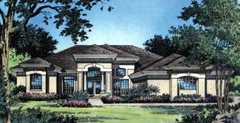 House Plan 63287 Elevation