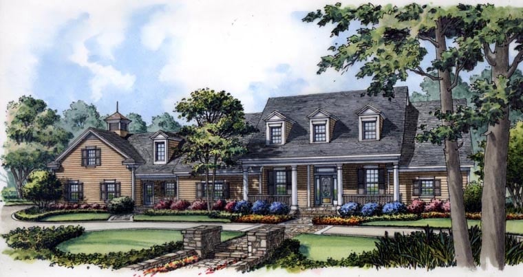 House Plan 63381 Elevation