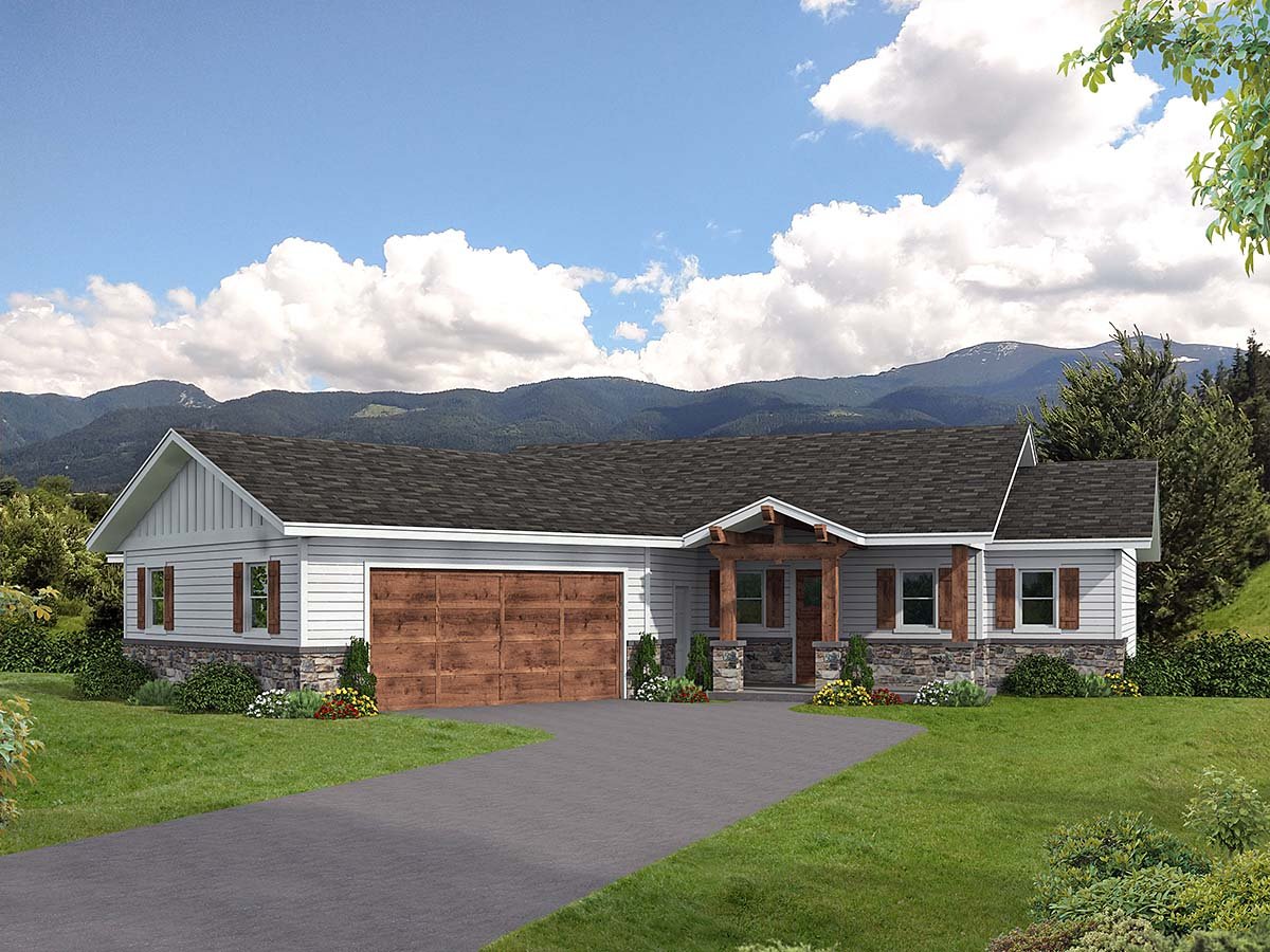 House Plan 63563 Elevation
