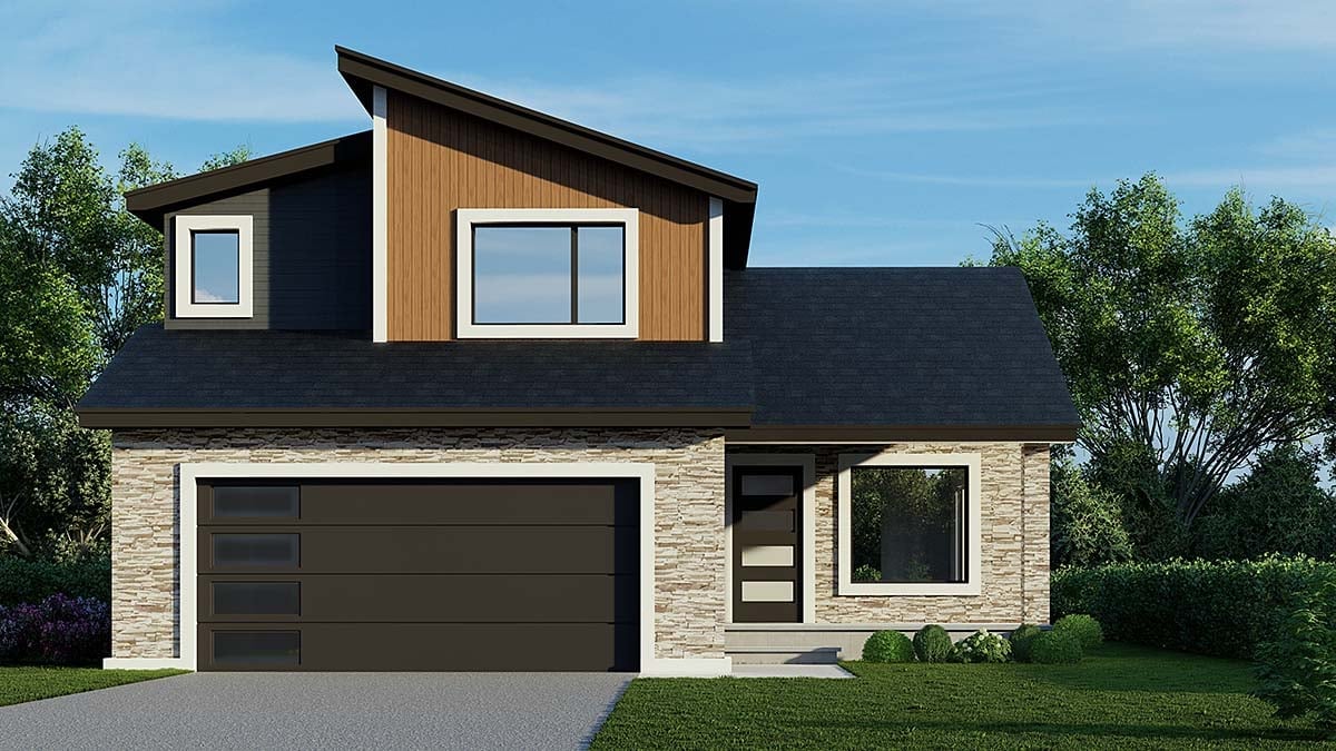 House Plan 63576 Elevation