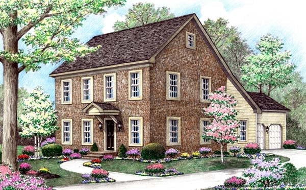 House Plan 64402 Elevation