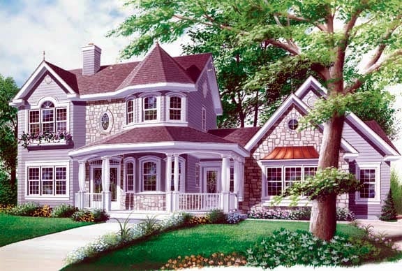 House Plan 65143 Elevation
