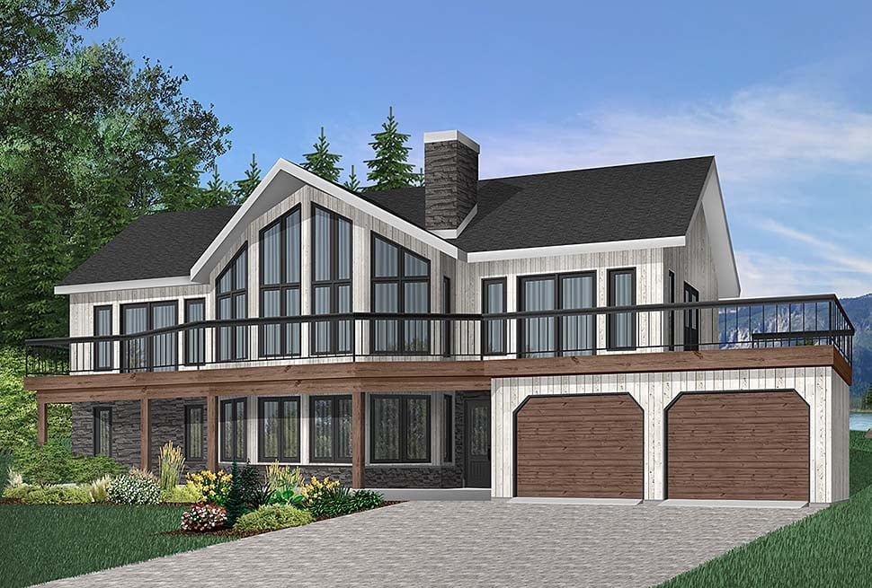 House Plan 65269 Elevation