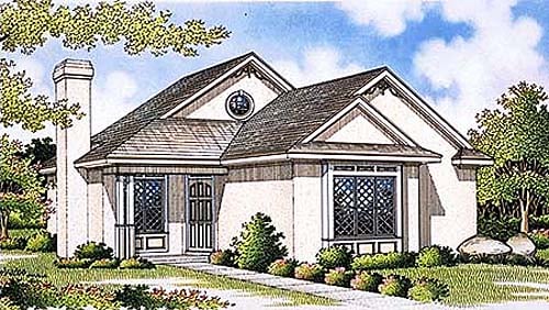 House Plan 65643 Elevation