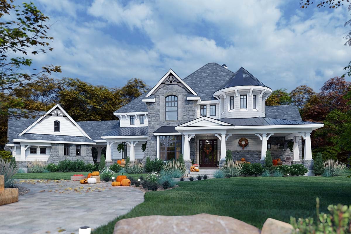 House Plan 65872 Elevation