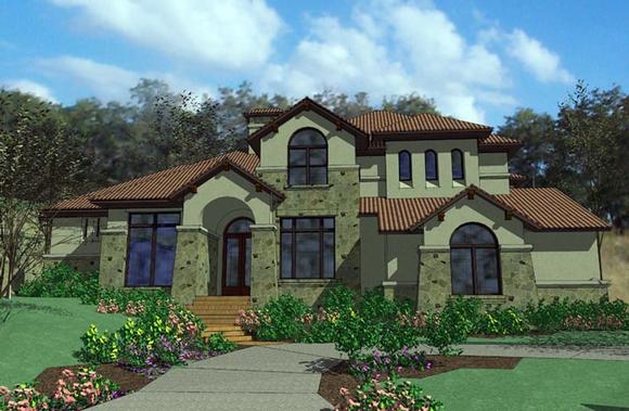 House Plan 65884 Elevation